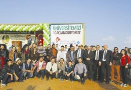 Hasan Kalyoncu Üniversitesi üniversite yerleşkesine de fidan dikildi