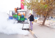 Haşere ile mücadele sürüyor