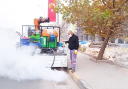 Haşere ile mücadele sürüyor