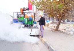 Haşere ile mücadele sürüyor