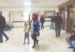 Hasta çocuklar ve yakınları perişan oldu