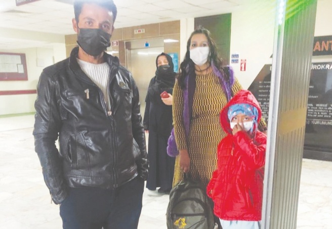 Hasta çocuklar ve yakınları perişan oldu