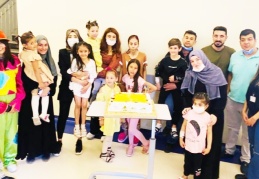 Hasta çocukları eğlendirip hayallerini gerçekleştirdiler