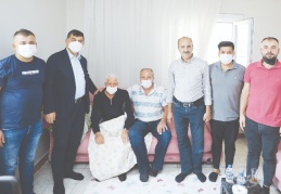 Hastalar ziyaret edildi