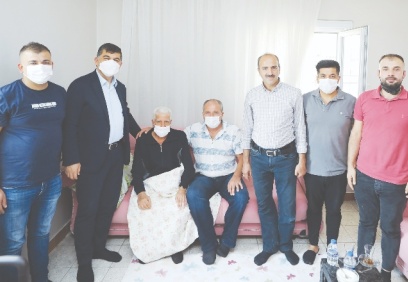 Hastalar ziyaret edildi