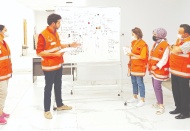 “Hastane Afet ve Acil Durum Planı Uygulayıcı Eğitim Programı” düzenlendi