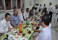 Hastane çalışanları biraraya geldi 