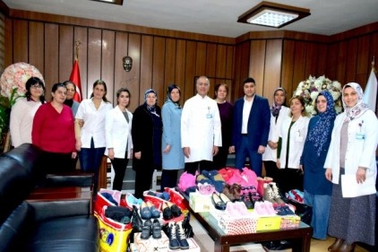 Hastane çalışanları yardım kampanyası başlattı