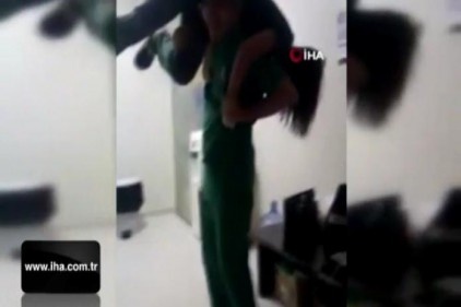 Hastane çalışanlarından uygunsuz eğlence