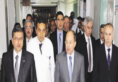 Hastanede incelemede bulundu