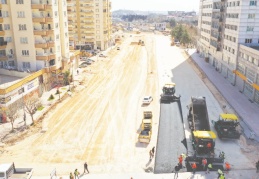 ‘Hastaneler Bölgesi’nde asfalt çalışması başladı