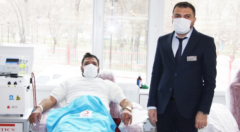 Hastanelerin acil kan ihtiyacının tamamını karşılıyoruz