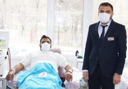 Hastanelerin acil kan ihtiyacının tamamını karşılıyoruz