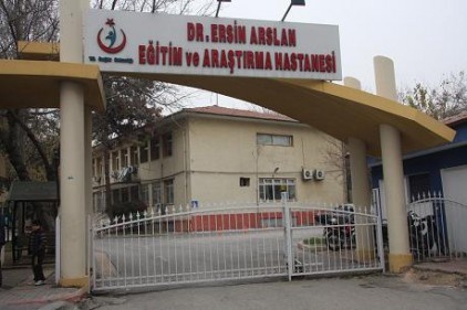 Hastaneye, mali polis baskını