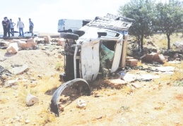 Hatalı sollama kaza getirdi