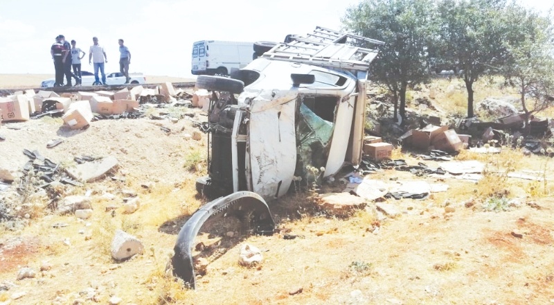 Hatalı sollama kaza getirdi