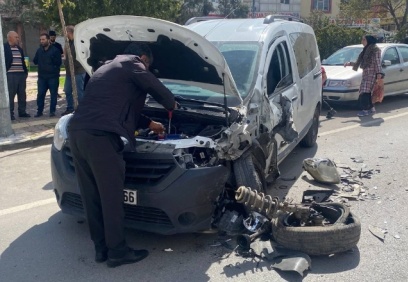 Hatalı sollama yüzünden 8 kişi yaralandı