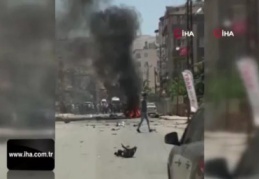 Hatay'da bir araçta patlama meydana geldi!