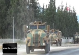 Hatay'dan sınıra askeri sevkiyat devam ediyor