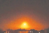 Hava savunma sistemleri, Şam'da İsrail saldırılarına karşılık veriyor