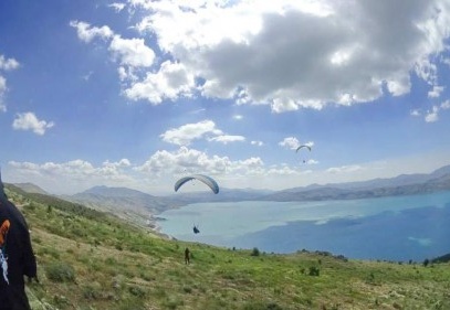 Havacılık Topluluğu Sivrice Yamaç Paraşütü Festivali’ne Katıldı
