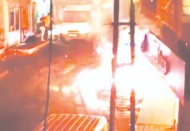 Havai fişek değil elektrik telleri