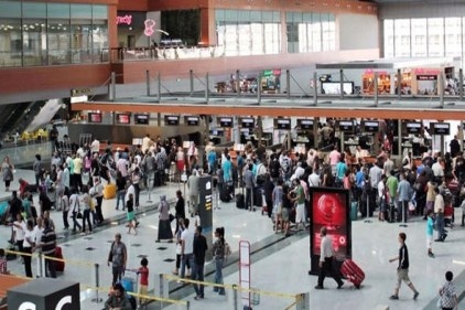 Havayolu trafiği artıyor