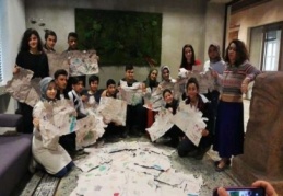 Hayal dünyalarını, nasıl kağıda dökeceklerini öğrendiler