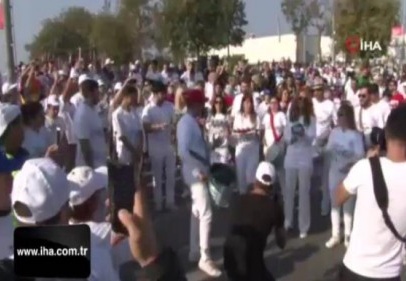 Hayat kurtarmak için koştular