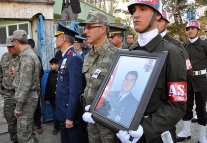 Hayatını kaybeden Hava Astsubay toprağa verildi