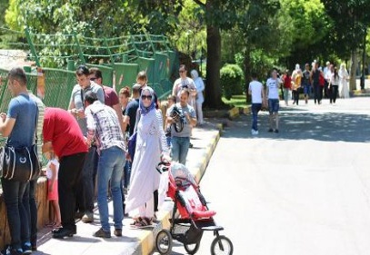 Hayvanat Bahçesi'ni bayramda 38 bin 800 kişi ziyaret etti