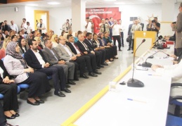 Hazine ve Maliye Bakanı Nebati, AK Parti Gaziantep İl Başkanlığını ziyaret etti