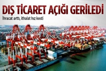 Haziran&#8217;da dış ticaret açığı 7.176 milyar geriledi