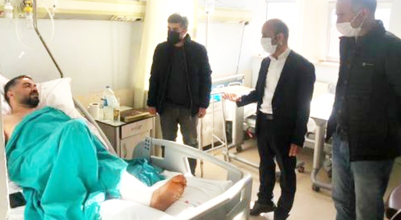 HDP'li Sait Dede Süleyman Soylu'ya sordu: "İki yurttaşı yaralayan polis hakkında soruşturma var mı?"