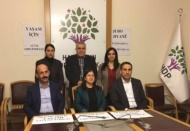 HDP’li vekillerin dönüşümlü açlık grevi 9. gününde 