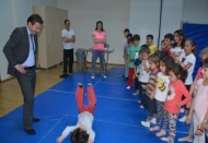 Hedef Olimpik jimnastikçiler yetiştirmek