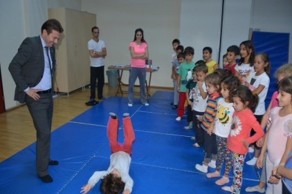 Hedef Olimpik jimnastikçiler yetiştirmek