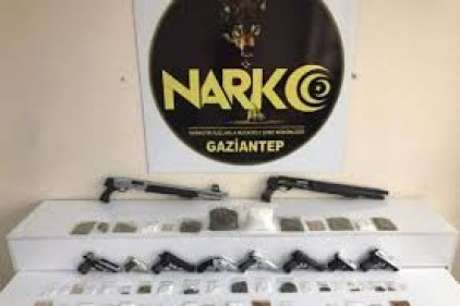 Helikopter destekli uyuşturucu operasyonunda 48 gözaltı