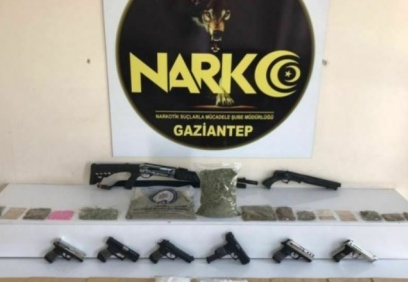 Helikopter destekli uyuşturucu operasyonunda 22 kişi gözaltına alındı