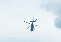 Helikopteri görüntüleyen sürücüye 315 lira ceza