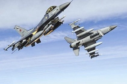 Helikopterler F16&#8217;larla uzaklaştırıldı