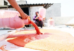 Hem tadını hem rengini doğadan alıyor