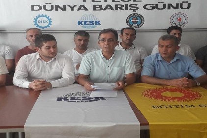 Hepimizin özlemi, savaşsız ve sömürüsüz bir dünya