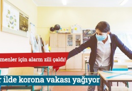 Her ilde korona vakası yağıyor