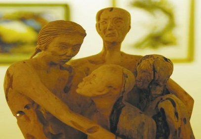 Heykel sergisi sanatseverlerle buluştu