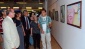 Heykeltıraş Sevgi Çağlar ve ağabeyi ressam öner Çağlar sergi açtı