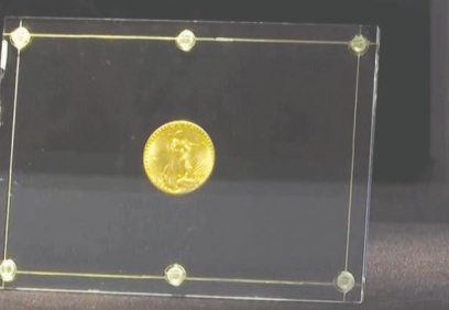 Hiçbir zaman tedavüle girmeyen madeni para 18,9 milyon dolara satıldı