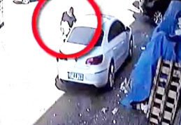 Hırsız önce kameraya, sonra polise yakalandı