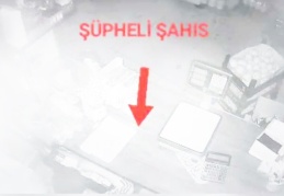 Hırsızı güvenlik kamerası ele verdi