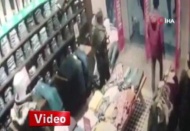 Hırsızın film sahnelerini aratmayan kaçışı kameralara yansıdı